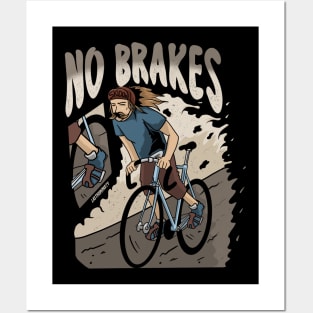 fixed gear no brake Posters and Art